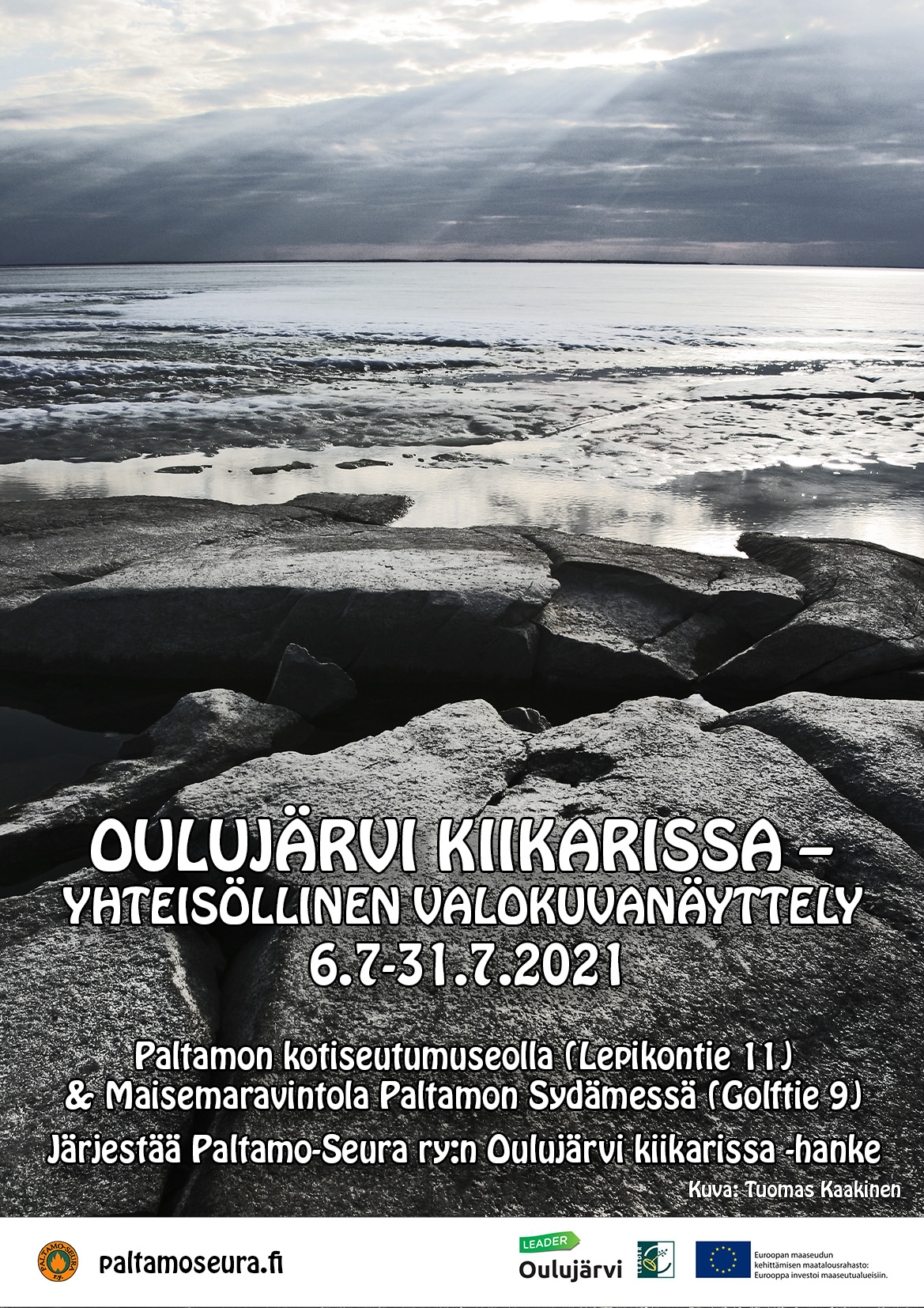 Kiikarissa näyttelyn juliste 2